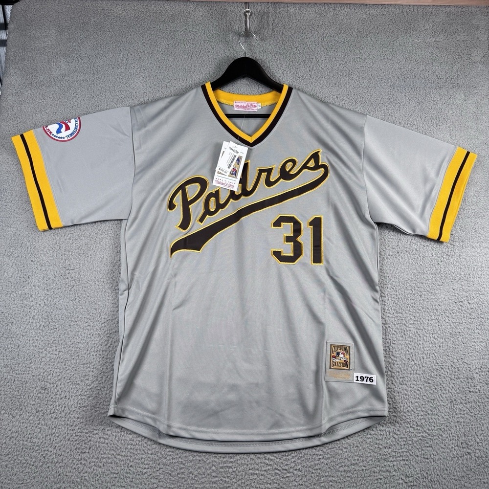 Authentic Mitchell & Ness 1976 Dave Winfield San Diego Padres Jersey Size 52(48)
